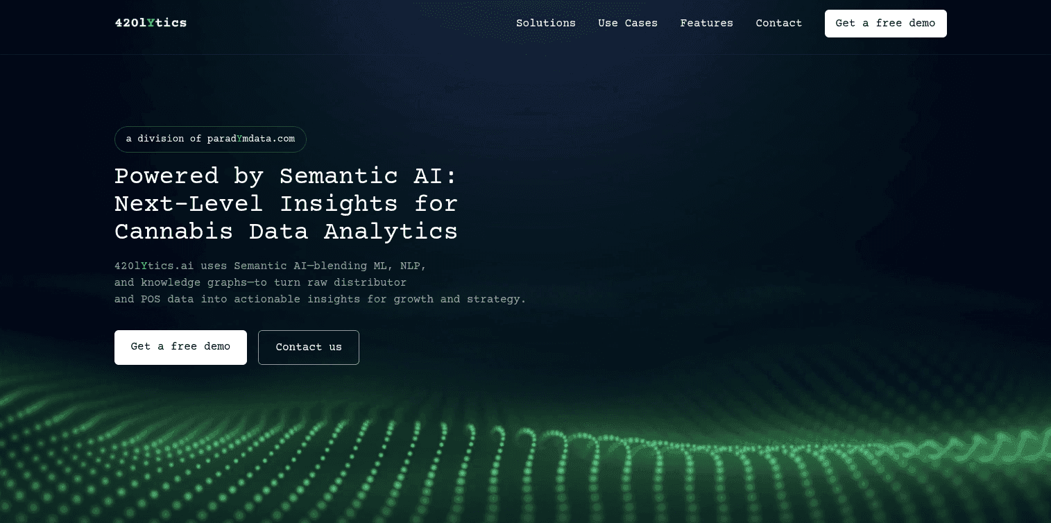Case Study: 420Lytics.ai in the DataToInsights.ai Ecosystem — Turning Cannabis & Hemp Industry Data into Actionable Insights