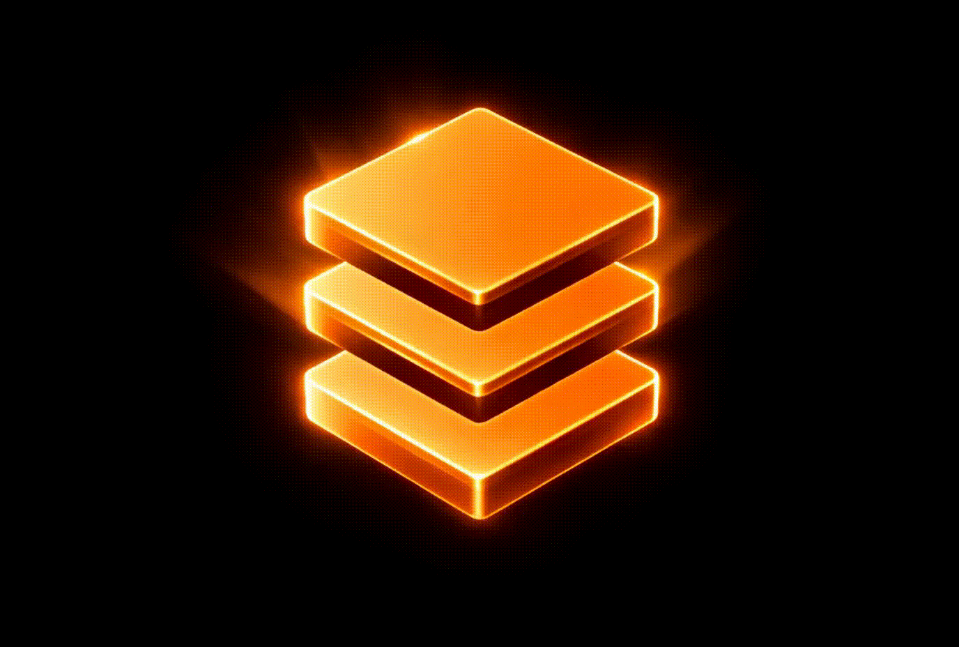 Layer glow animation